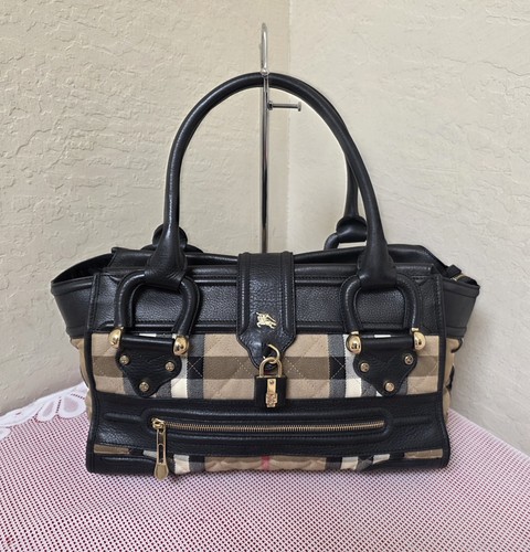 Burberry canvas leather nova - leather,