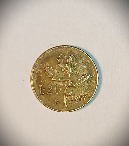 Coin moneta epoca - 20, lire