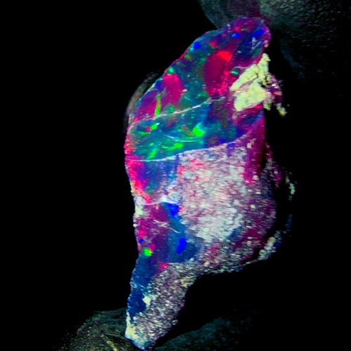 Opale nero fuoco - opale,