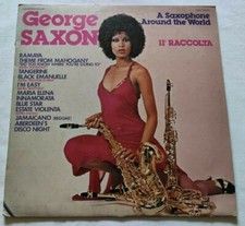 GEORGE SAXON LP 11a RACCOLTA SAX 33 GIRI VINYL ITALY 1976 JOKER SM 3819 NM/NM
