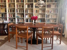 Oval tulip table solid oak - tulip,