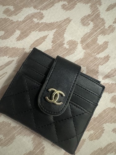 Chanel portafoglio donna nero - chanel,