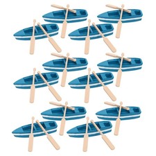  12 set di mini barche a remi