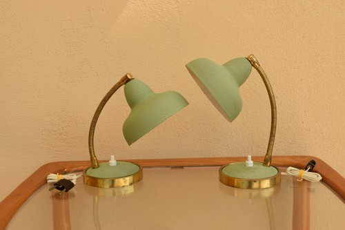 Coppia lampade design anni - lampade,