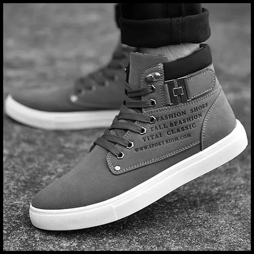 Sneakers alte uomo casual