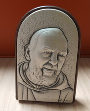 Icona Padre PIO Argento 925