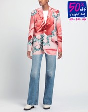 Giacca blazer RRP€885 JUST CAVALLI ARCHIVE PRINT monopetto IT40 US4 UK8 S 