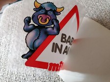 Vintage Sticker Stickers BABY