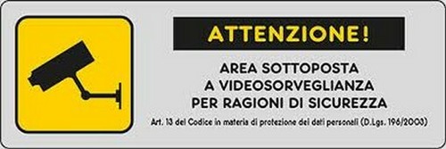 Adesivo attenzione area - adesivo, attenzione!area