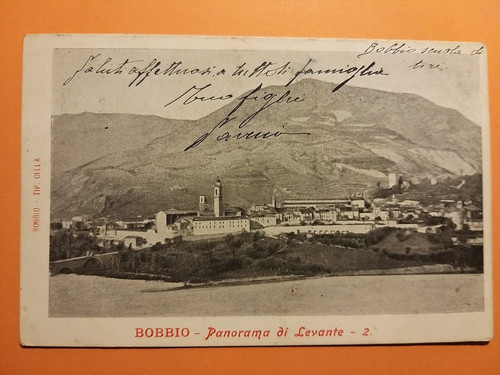 Bobbio veduta di - bobbio,