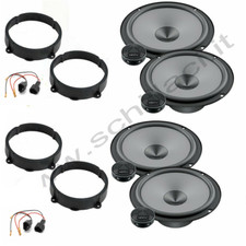 Kit 8 casse per Alfa Romeo 159 Hertz con adattatori e supporti 