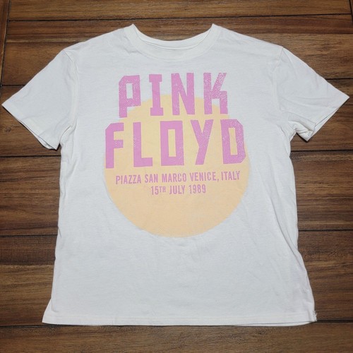 Shirt bianca pink floyd - t-shirt,