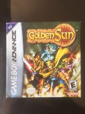 GOLDEN SUN COMPLETO RARO - GBA USATO PERFETTO