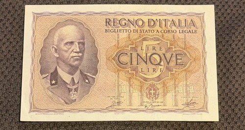 Italy lire 1940 - italy,
