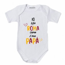Tutina Body neonato io tifo