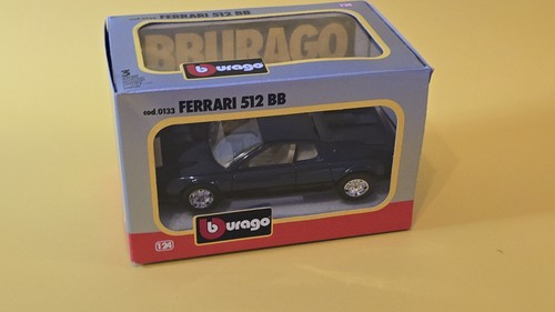 Bburago ferrari 512 blu - bburago,