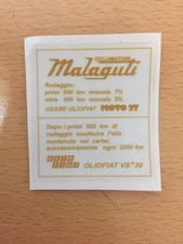 Adesivo rodaggio malaguti - adesivo,