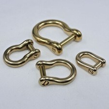 Giunto gancio fiocco ottone