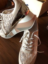 SNEAKERS CON ZEPPA DONNA -  CAFFE' NOIR N. 37 