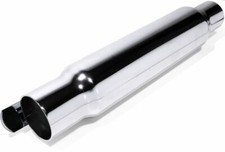 Terminale di Scarico Moto Universale Harley Custom Vintage Cafè Racer Scrambler