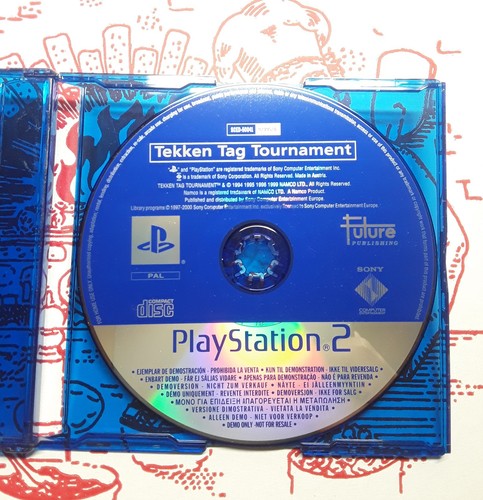 Tekken tag tournament demo ps2 - tekken,