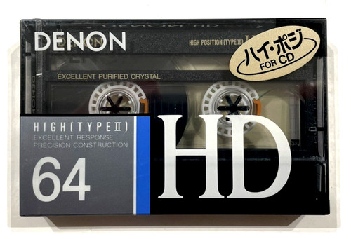 Denon audiocassetta - denon, 64