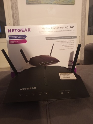 Modem router netgear ac1200 - modem,