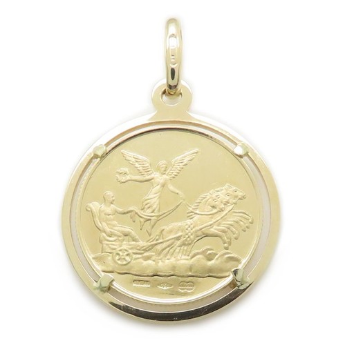 Unoaerre ciondolo oro - in,