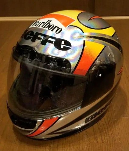 Casco moto replica - , cromato