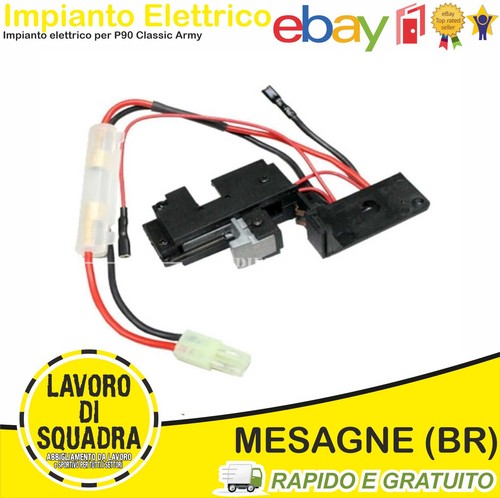 Impianto elettrico per p90 - impianto, kit