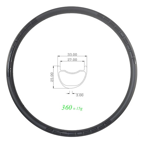 Cerchi carbonio tubeless - in,