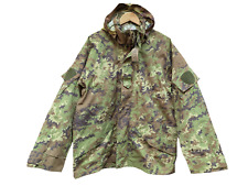 Italian Army Issue ECWCS Vegetato Woodland Camo Gore-Tex Jacket 46" Chest #235