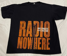 T-shirt Bruce Springsteen vintage Radio Nowhere 2007 tour taglia XL
