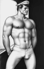 art gay érotique marin en