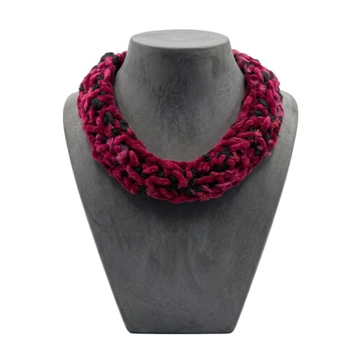 Collana girocollo larga filati - collana,