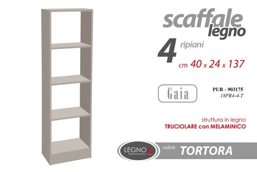 Scaffale libreria ripiani - scaffale, 4