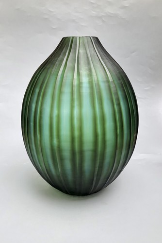 Vaso melone coste - a, verde