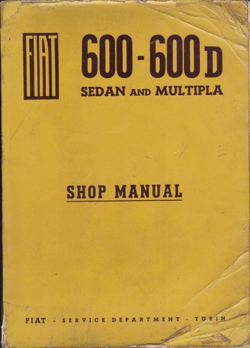 Fiat 600 600d saloon - fiat, &