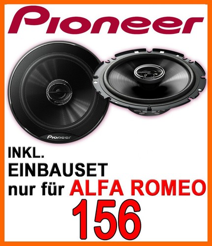 Alfa romeo 156 pioneer - romeo, casse