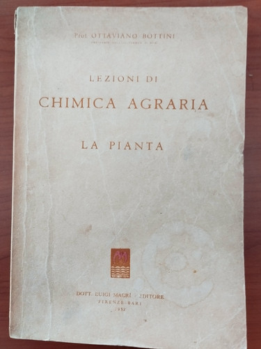 Lezioni chimica agraria la - di,