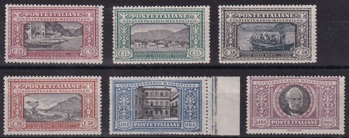 Regno 1923 manzoni - manzoni,