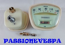 CONTACHILOMETRI VERDE 140 KM/H PER LAMBRETTA  LI TV 175 SX 150 TERZA SERIE