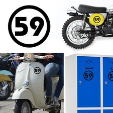 Numero 59 V2 Adesivo In Vinile