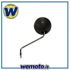 Specchietto Nero Tondo Destro