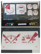 Lancia Delta Integrale Fondini Strumenti Contakm Bianchi Rossi Made Italy Altri