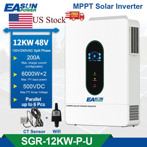 12000w hybrid solar inverter - 12000w,
