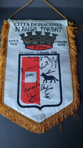Gagliardetto alpinismo nanga - gagliardetto,