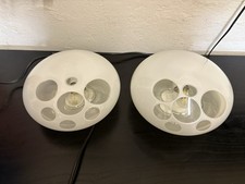 Coppia di Lampade da Comodino Modello 357 Carlo Nason Per Mazzega