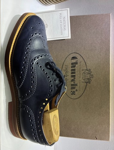 Church brogue blue - brogue, estive