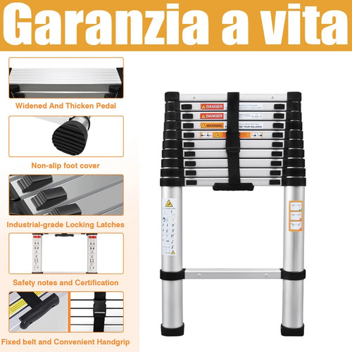 Scala telescopica - 3.2m,